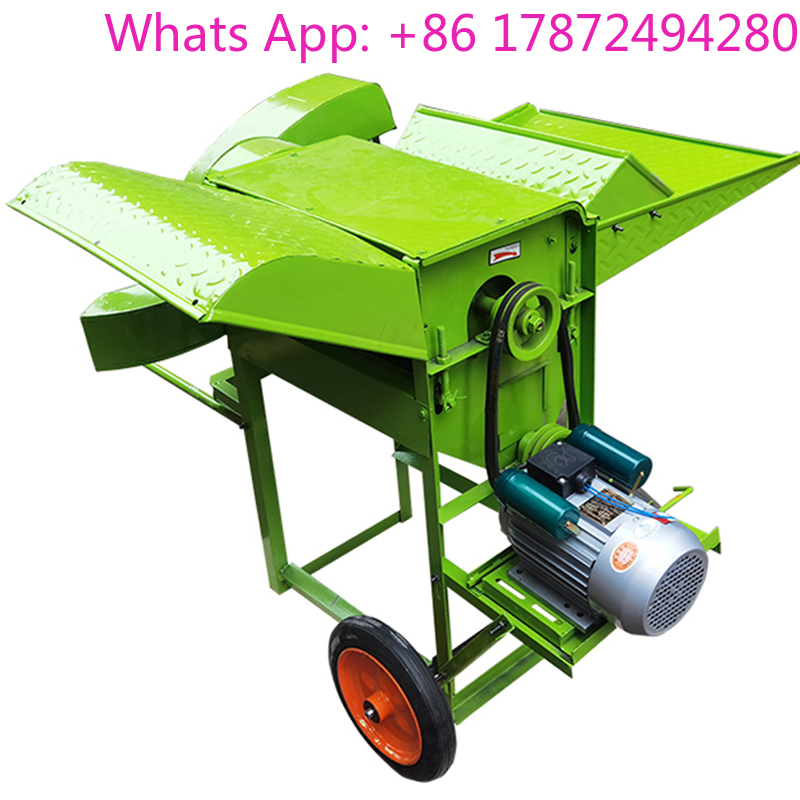Rice Thresher Machine - Trebbiatrice per Grano 100-200KG/H, Macchina Agricola