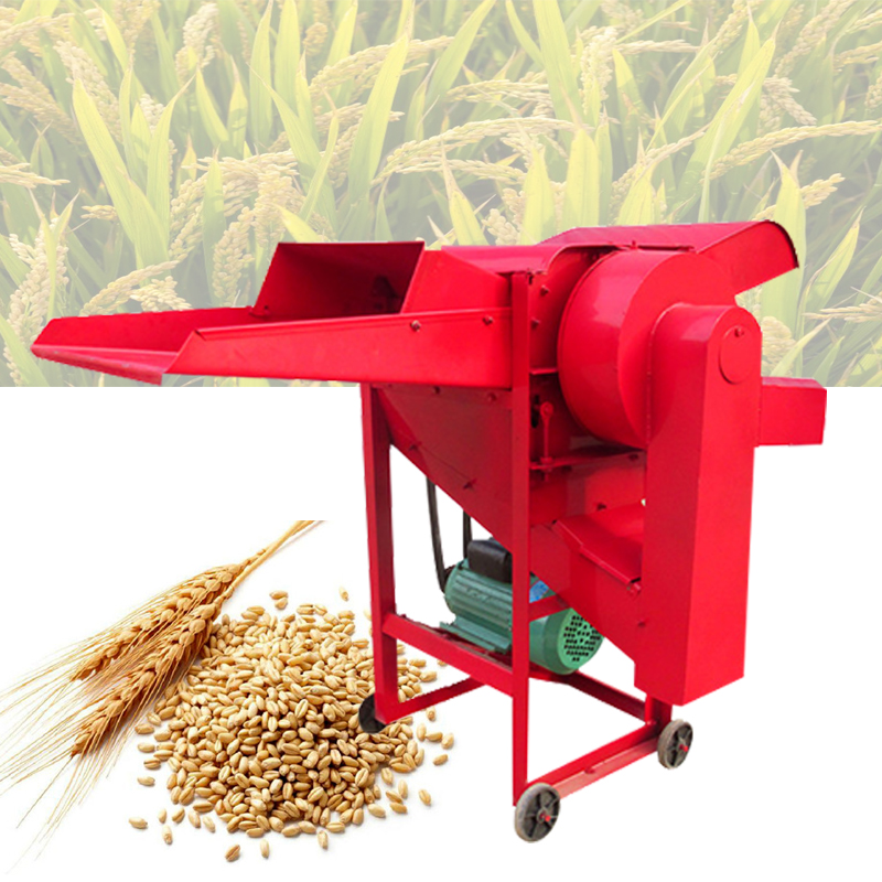 Rice Thresher Machine - Trebbiatrice per cereali con motore diesel