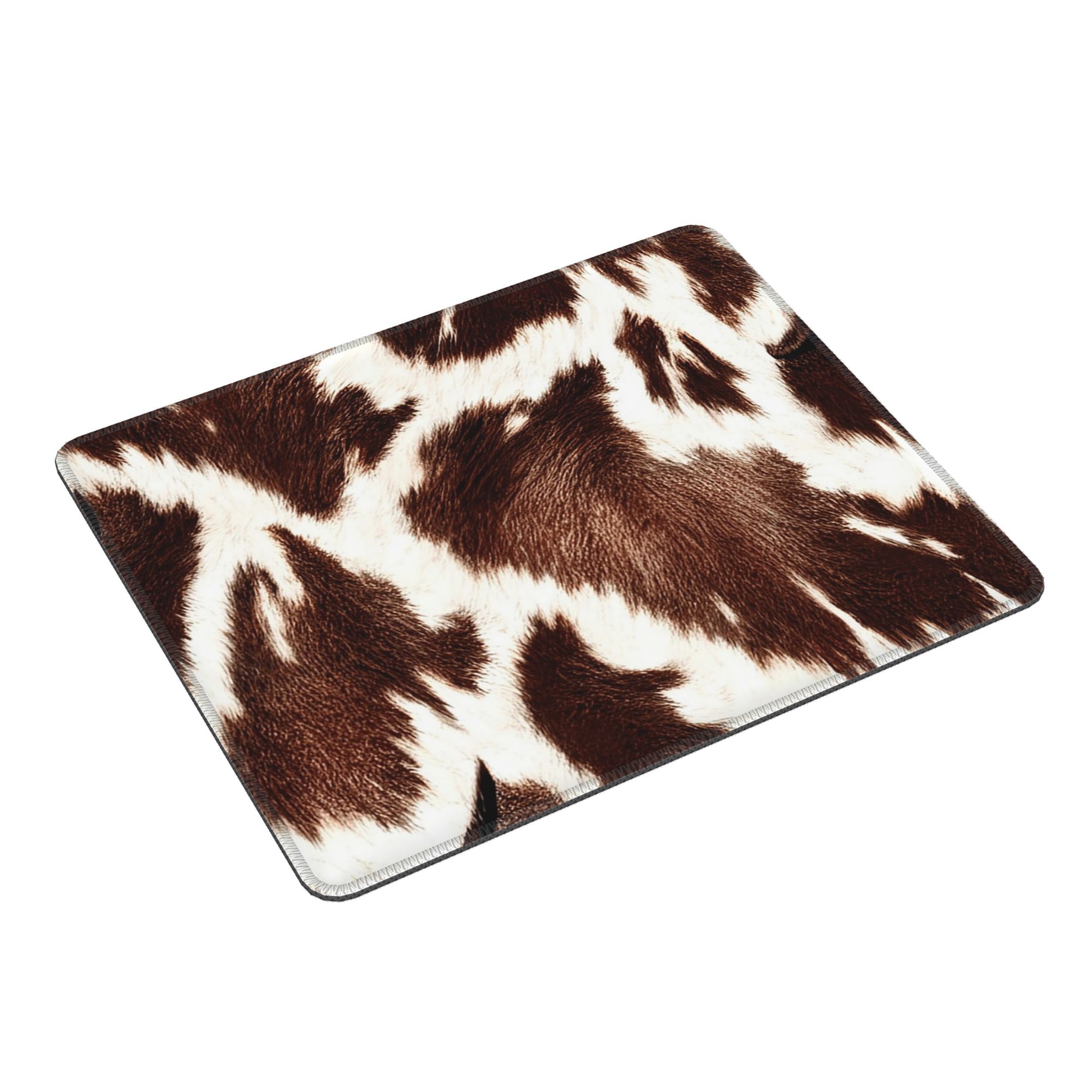 Cow Mat Rubber - Tappetino per mouse con motivo in