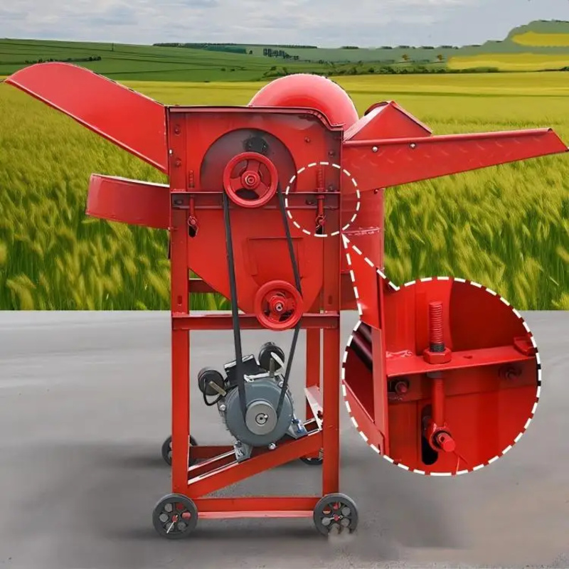 Rice Thresher Machine - Macchina Trebbiatrice Portatile Multifunzionale Automatica ad