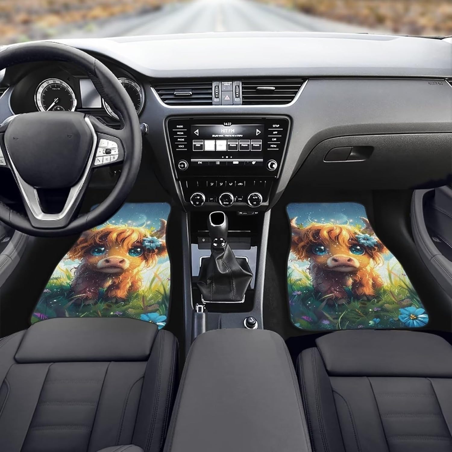 Simpatici tappetini per auto H - Cow Mat Rubber recensione e prezzo