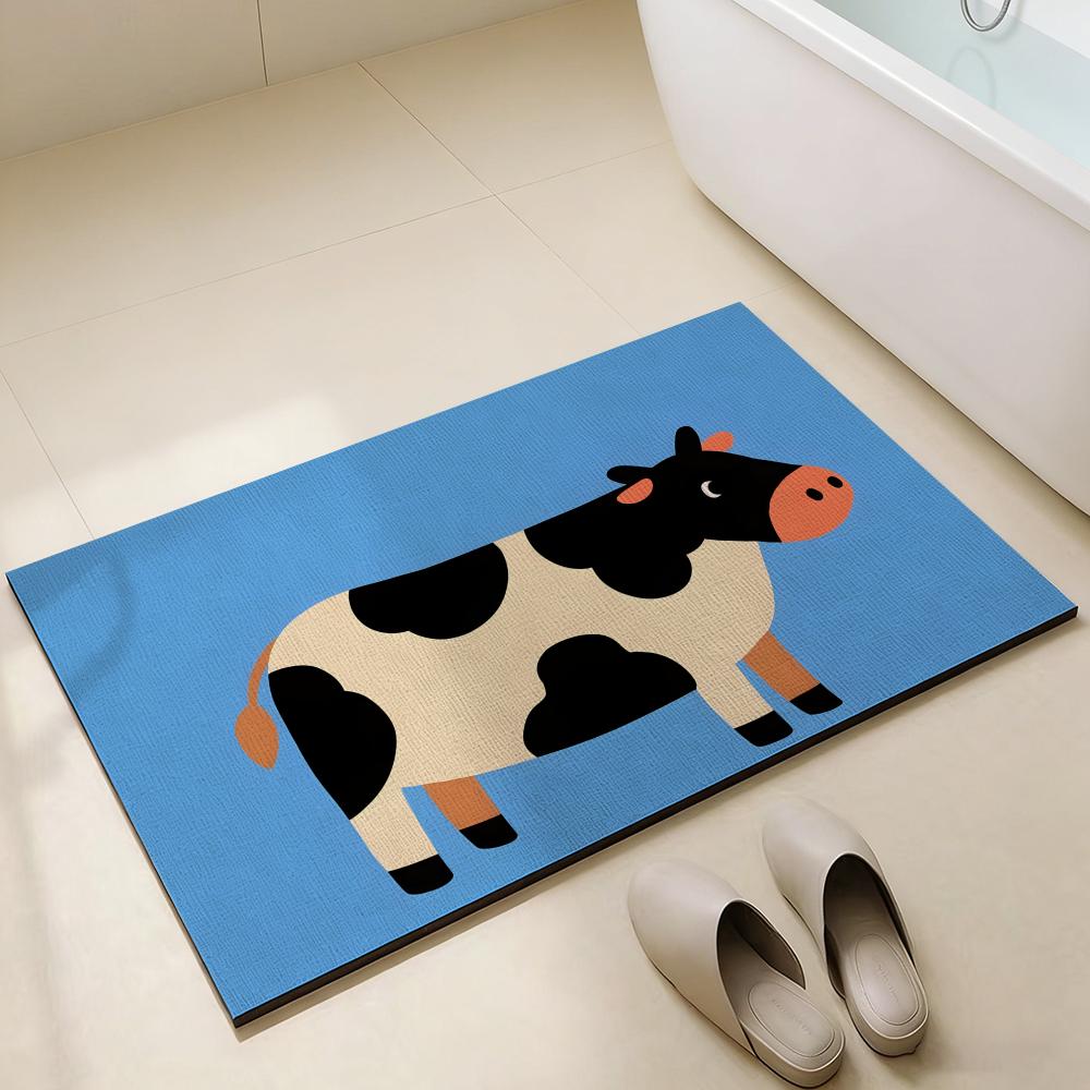Tappetino da bagno in terra di - Cow Mat Rubber recensione e prezzo